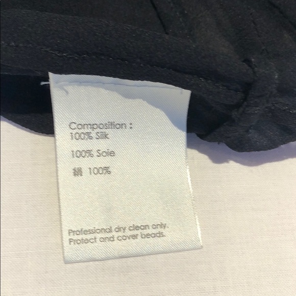 3.1 Phillip Lim Beaded Silk Chiffon Top - Picture 12 of 12